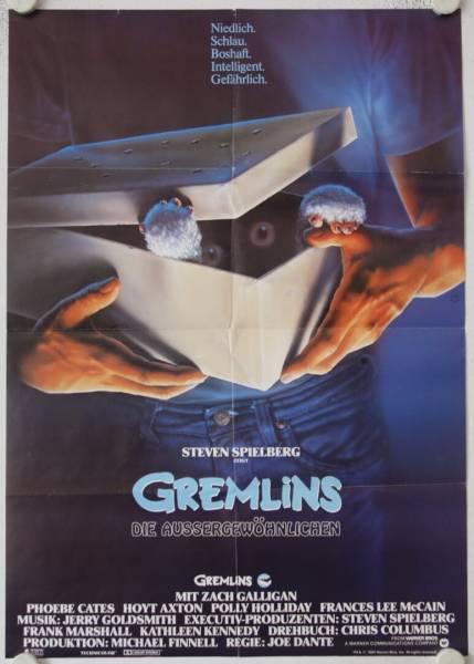 Gremlins - Kleine Monster originales deutsches Filmplakat